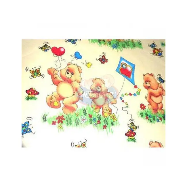 Lenjerie patut hubners ursuletul jucaus 5 piese crem hublenhuj5c