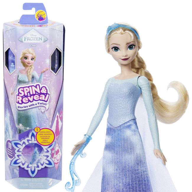 DISNEY FROZEN SPIN AND REVEAL PAPUSA ELSA VIVMTJBG59