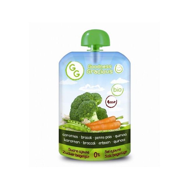 Mancare Bebelusi - Morcov - Brocoli - Mazare - Goodness Gracious - GG05