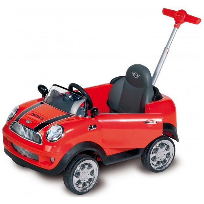 Masinuta copii Mini Cooper cu maner de impins - HPB1612R