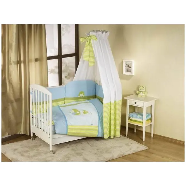 Set de pat 3bb+1 Erizo Blue - HP3BB+1