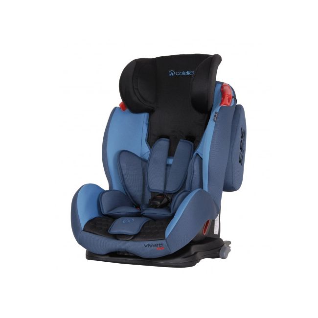 Scaun auto VIVARO cu ISOFIX Blue Coletto SUPcoletto vivaro_ifix_blue