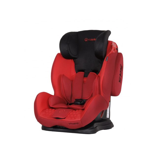 Scaun auto VIVARO cu ISOFIX Red Coletto SUPcoletto vivaro_ifix_red