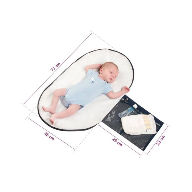 Geanta de infasat Lara Navy Clevamama SUPclvm_DU-7607