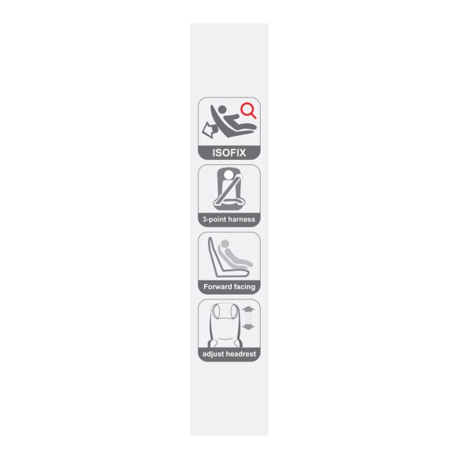 Scaun auto AVANTI cu ISOFIX Red Coletto SUPcoletto avanti_ifix_red