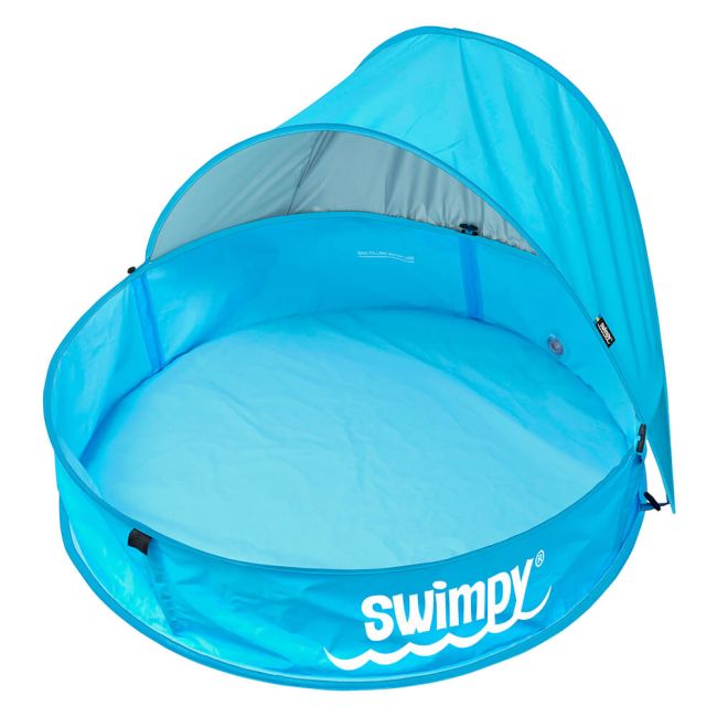 Piscina pentru bebelusi cu acoperis si protectie UPF50+ Swimpy SUPswimpy 34-9019+9020