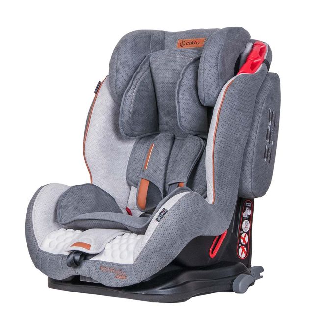 Scaun auto SPORTIVO cu ISOFIX Gri Coletto SUPcoletto sportivo_ifix_gri