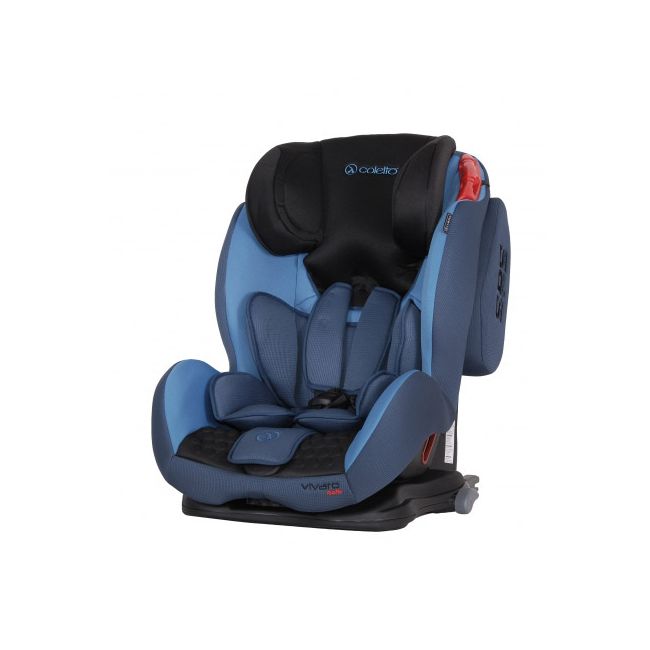 Scaun auto VIVARO cu ISOFIX Blue Coletto SUPcoletto vivaro_ifix_blue