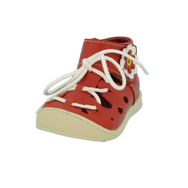 Sandale de exterior din piele BabyFox Tahiti Rosu - FOX111