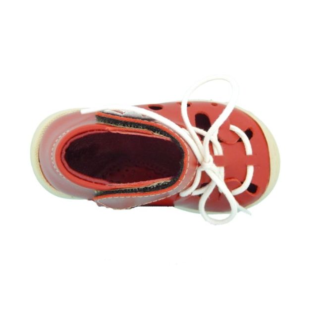 Sandale de exterior din piele BabyFox Tahiti Rosu - FOX111