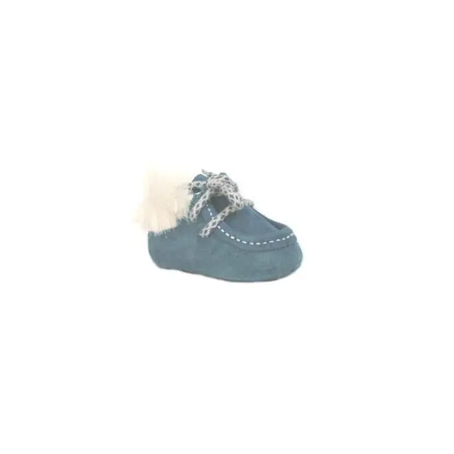 Mocasini cu blanita BabyFox Bleumarin - FOX123654-1