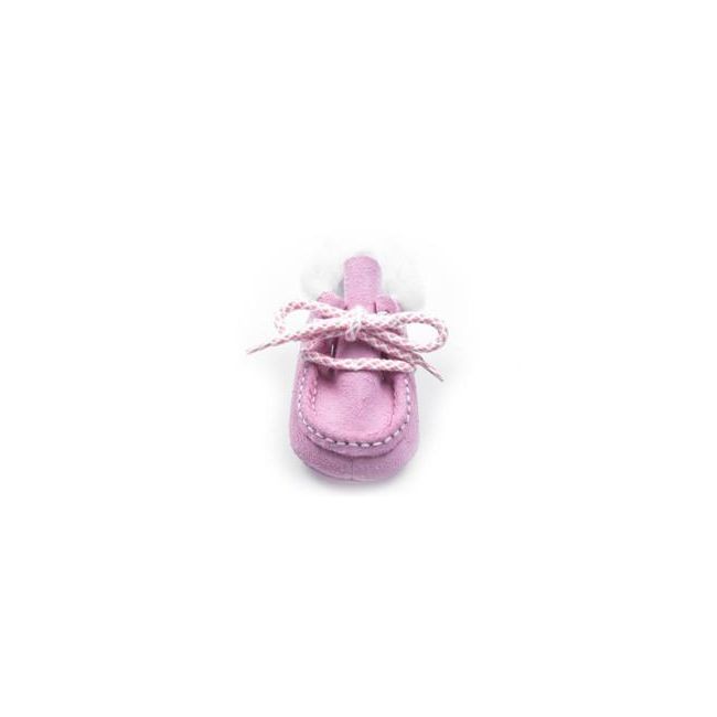 Mocasini cu blanita BabyFox Roz - FOX123654-3