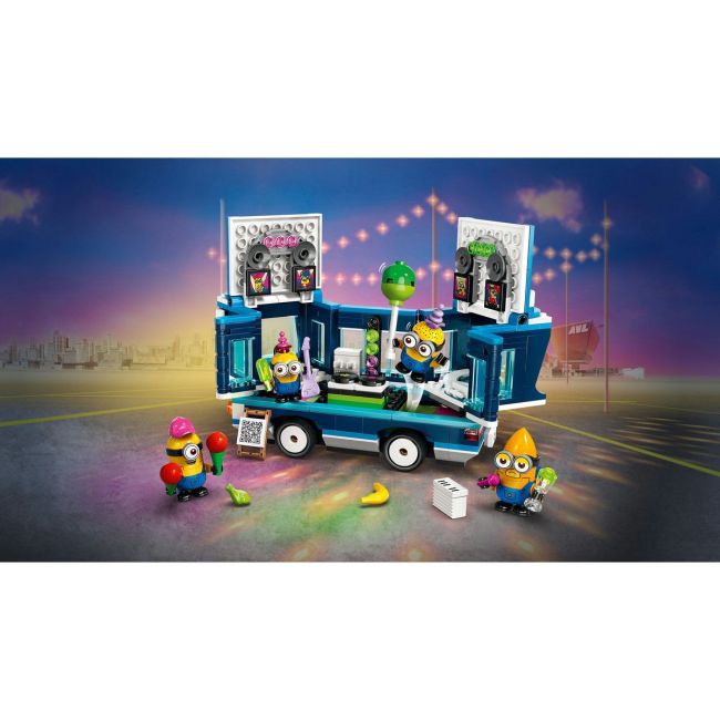 LEGO DESPICABLE ME4 AUTOBUZUL DE PETRECERE AL MINIONILOR 75581 VIVLEGO75581