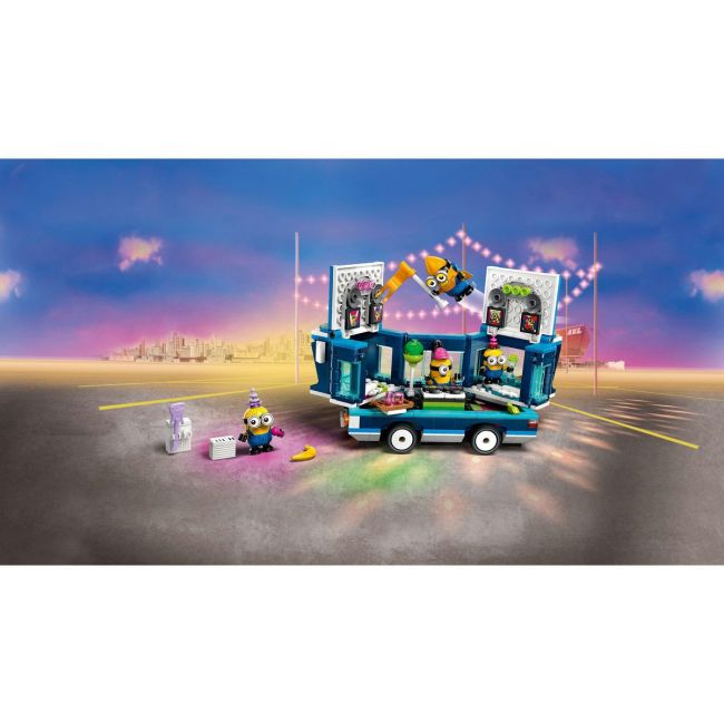 LEGO DESPICABLE ME4 AUTOBUZUL DE PETRECERE AL MINIONILOR 75581 VIVLEGO75581