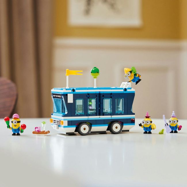 LEGO DESPICABLE ME4 AUTOBUZUL DE PETRECERE AL MINIONILOR 75581 VIVLEGO75581