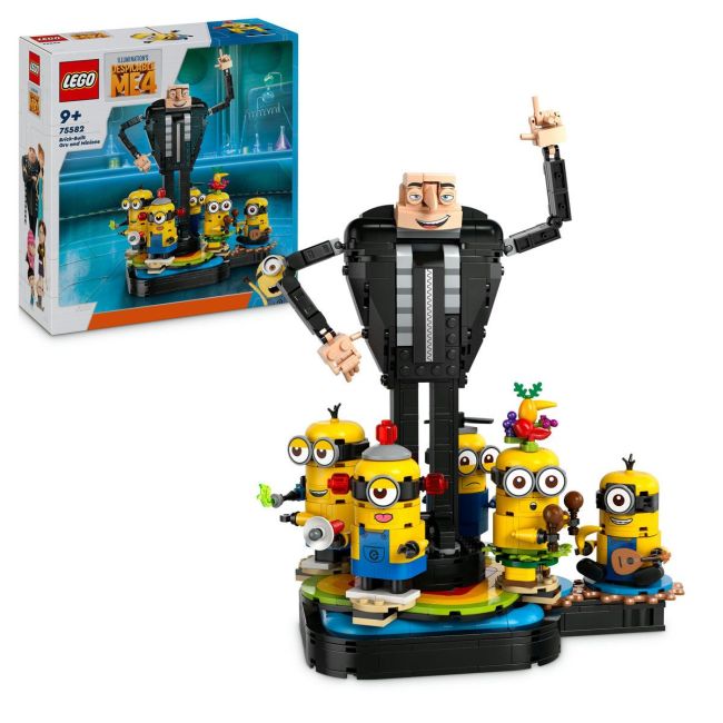 LEGO DESPICABLE ME4 GRU SI MINIONII DIN CARAMIZI 75582 VIVLEGO75582