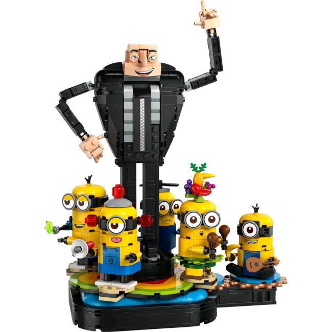 LEGO DESPICABLE ME4 GRU SI MINIONII DIN CARAMIZI 75582 VIVLEGO75582