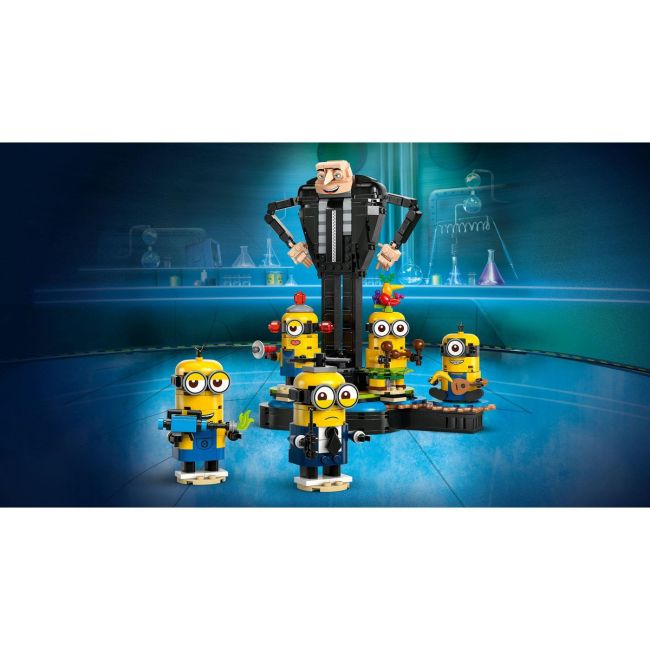 LEGO DESPICABLE ME4 GRU SI MINIONII DIN CARAMIZI 75582 VIVLEGO75582