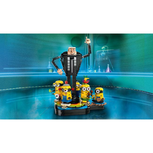 LEGO DESPICABLE ME4 GRU SI MINIONII DIN CARAMIZI 75582 VIVLEGO75582