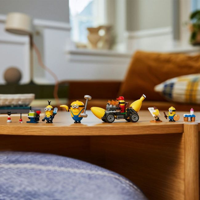 LEGO DESPICABLE ME4 MINIONII SI MASINA BANANA 75580 VIVLEGO75580