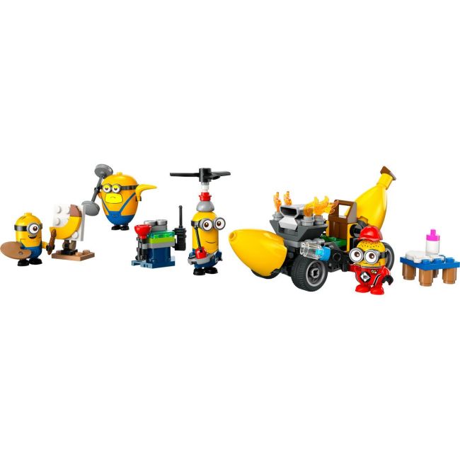 LEGO DESPICABLE ME4 MINIONII SI MASINA BANANA 75580 VIVLEGO75580