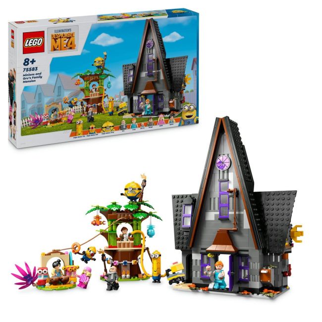 LEGO DESPICABLE ME4 RESEDINTA DE FAMILIE A LUI GRU SI A MINIONILOR 75583 VIVLEGO75583
