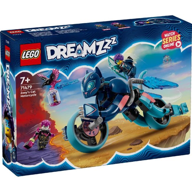 LEGO DREAMZZZ MOTOCICLETA PISICA A LUI ZOEY 71479 VIVLEGO71479