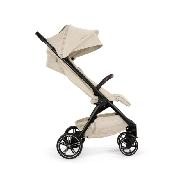 Nuna x bmw - carucior ultracompact cu pliere automata trvl lx, bej lica bbbst18103micgl