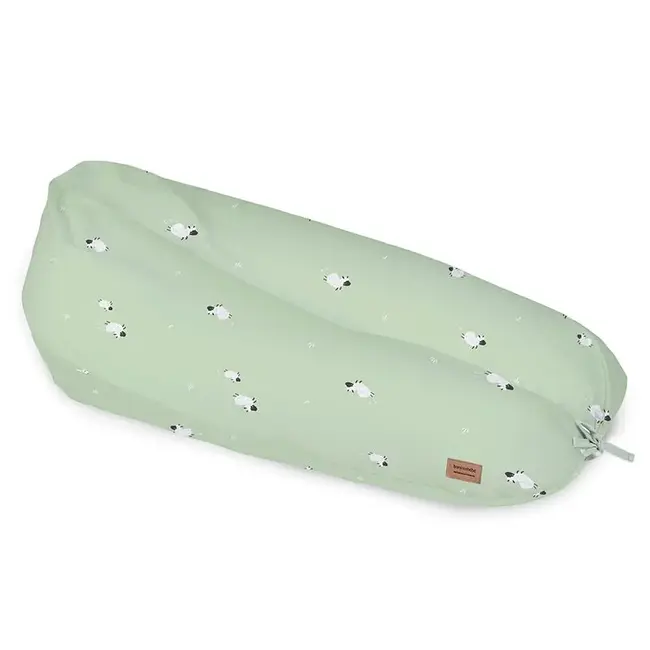 Perna Pentru Gravide Si Alaptare, Husa Detasabila Din Bumbac 100%, 190 Cm, Funny Farm Pjb28ff51-038