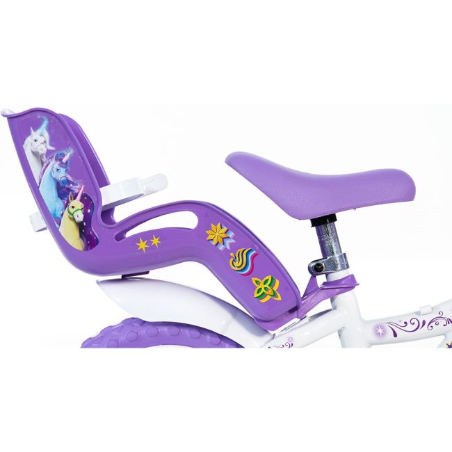 Bicicleta copii dino bikes 12' unicorn academy hubdb-612gl-ua