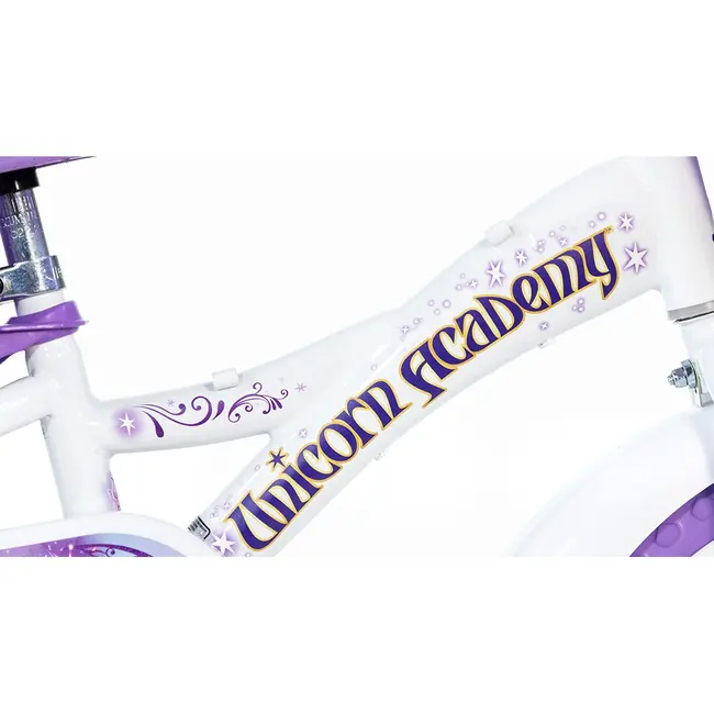 Bicicleta copii dino bikes 12' unicorn academy hubdb-612gl-ua