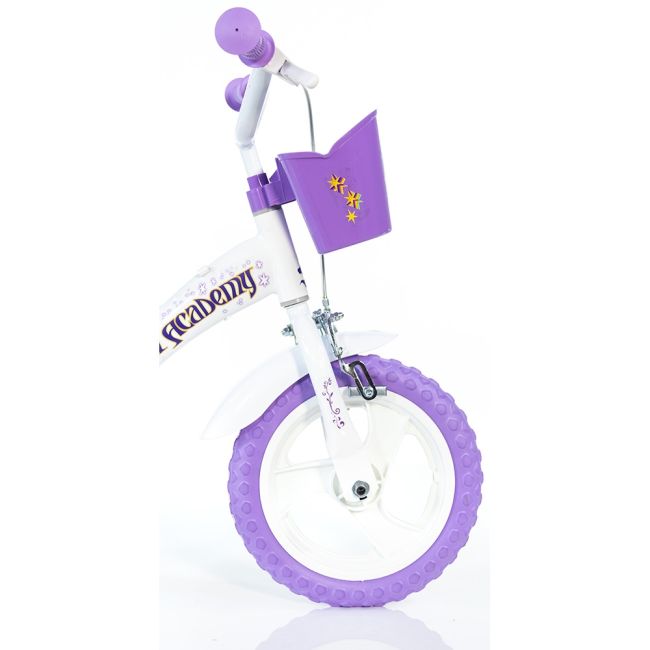 Bicicleta copii dino bikes 12' unicorn academy hubdb-612gl-ua