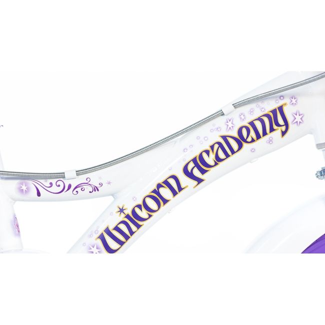 Bicicleta copii dino bikes 14' unicorn academy hubdb-614g-ua