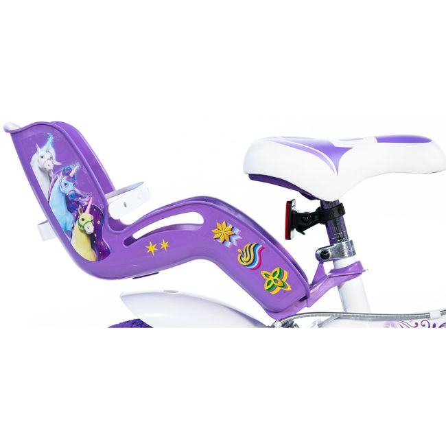 Bicicleta copii dino bikes 16' unicorn academy hubdb-616g-ua