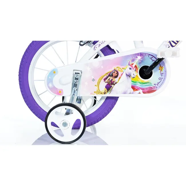 Bicicleta copii dino bikes 16' unicorn academy hubdb-616g-ua