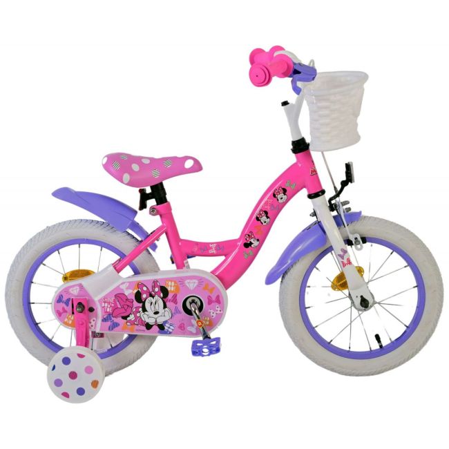 Bicicleta e&l minnie mouse 14  inch cutest ever nd funk21412sacb