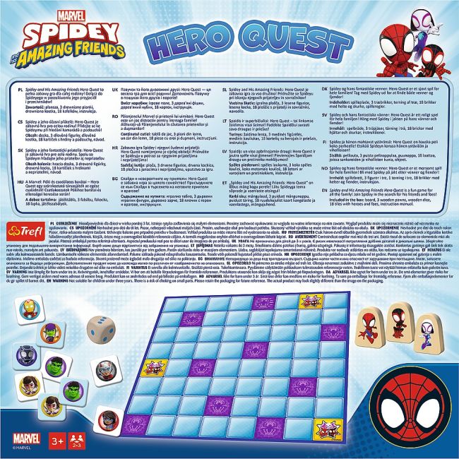 JOC DE STRATEGIE MARVEL SPIDEY SI PRIETENII IN CAUTAREA EROILOR VIV02436