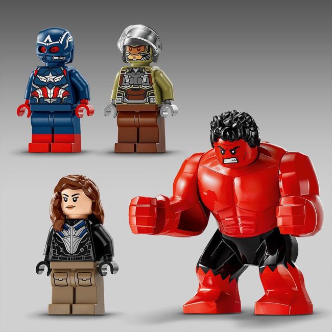 LEGO MARVEL SUPER HEROES BATALIA DINTRE CAPITANUL AMERICA SI HULK ROSU 76292 VIVLEGO76292
