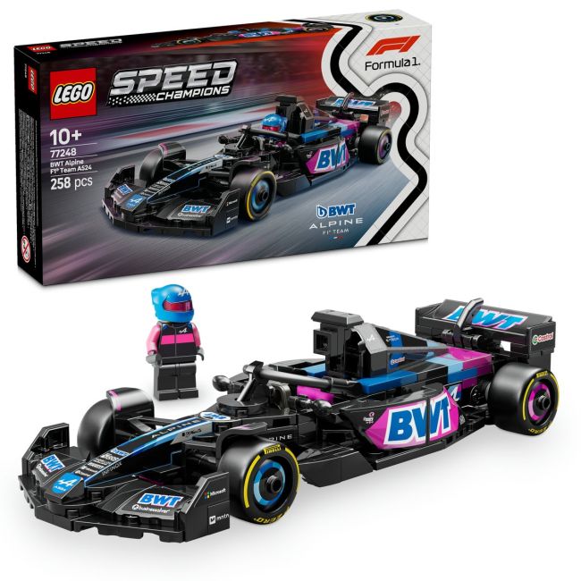 LEGO SPEED CHAMPIONS MASINA DE CURSE F1 BWT ALPINE 77248 VIVLEGO77248