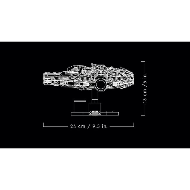 LEGO STAR WARS MILLENNIUM FALCON 75375 VIVLEGO75375