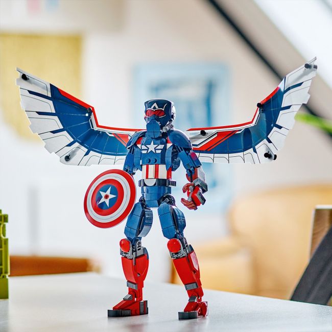 LEGO SUPER HEROES FIGURINA DE CONSTRUCTIE CAPITANUL AMERICA 76296 VIVLEGO76296