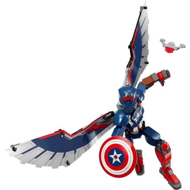 LEGO SUPER HEROES FIGURINA DE CONSTRUCTIE CAPITANUL AMERICA 76296 VIVLEGO76296