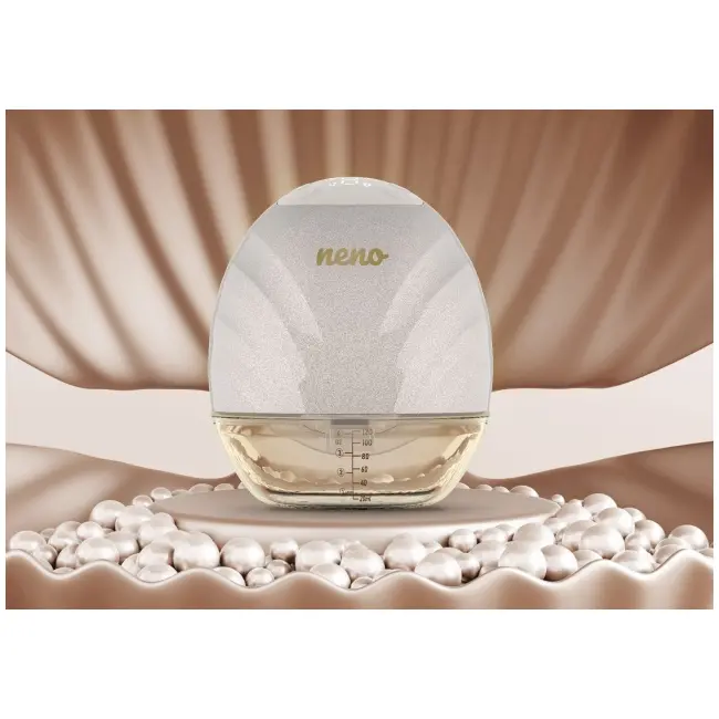 Neno perla &ndash; pompă de s&acirc;n electronică premium, fără fir, cu trei faze, &icirc;n formă de scoică nen-mam-lk015