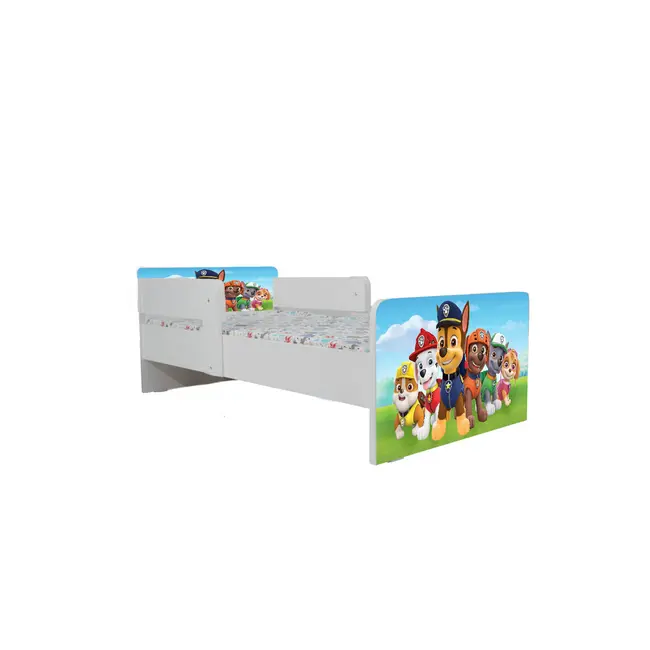 Patut Copii Paw Patrol 2-6 Ani Cu Paravane Detasabile/interschimbabile - PTV6756FS