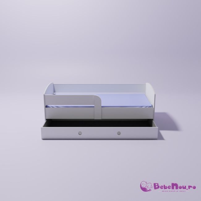 Pachet Promo Creativ Ariel 2-12 Ani Cu Sertar, Saltea Cu Lana Si Husa Impermeabila - PTV4529PROSRTSMT80