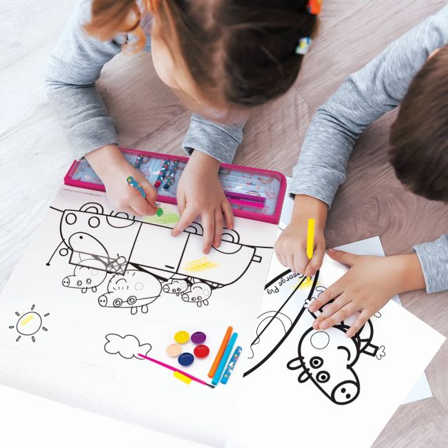 SET PENTRU DESEN GIGA BLOCK 5 IN 1 PEPPA PIG VIV1023-62751