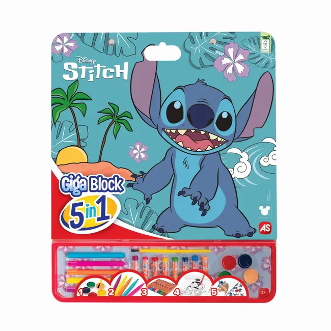 SET PENTRU DESEN GIGA BLOCK 5 IN 1 STITCH VIV1023-62756