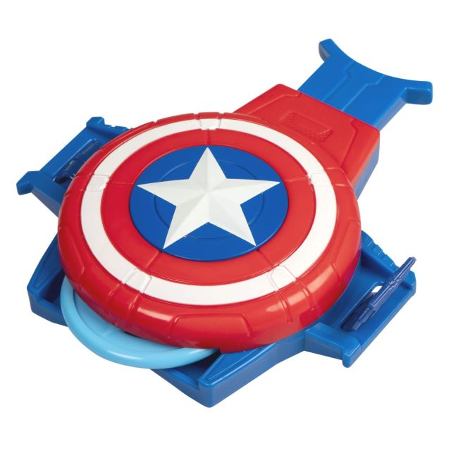 SPIDERMAN MARVEL ARMA SUPEREROU DISC BLASTER CAPTAIN AMERICA VIVF0522_F0773