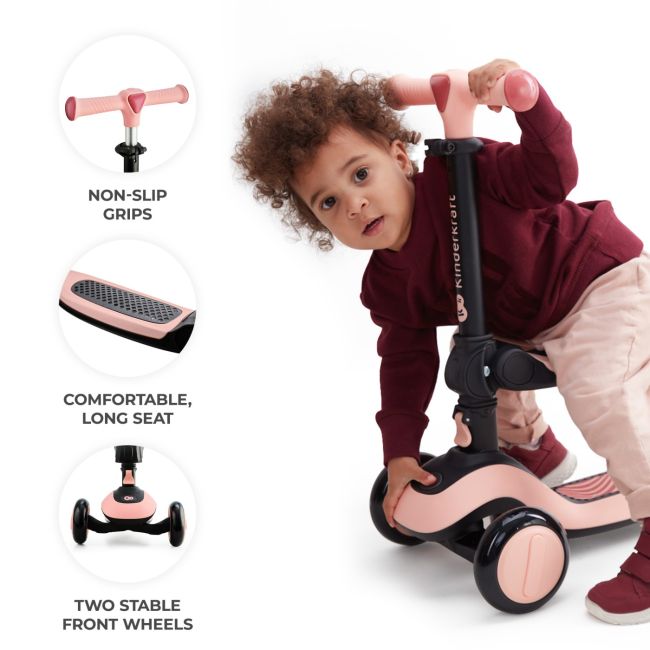 TROTINETA KINDERKRAFT HALLEY, ROSA PINK VIVKRHALL00PNK0000