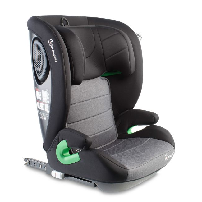 Babygo - scaun auto safechild2  grey, 100-150 cm, certificat r129 bbbbgo-3852
